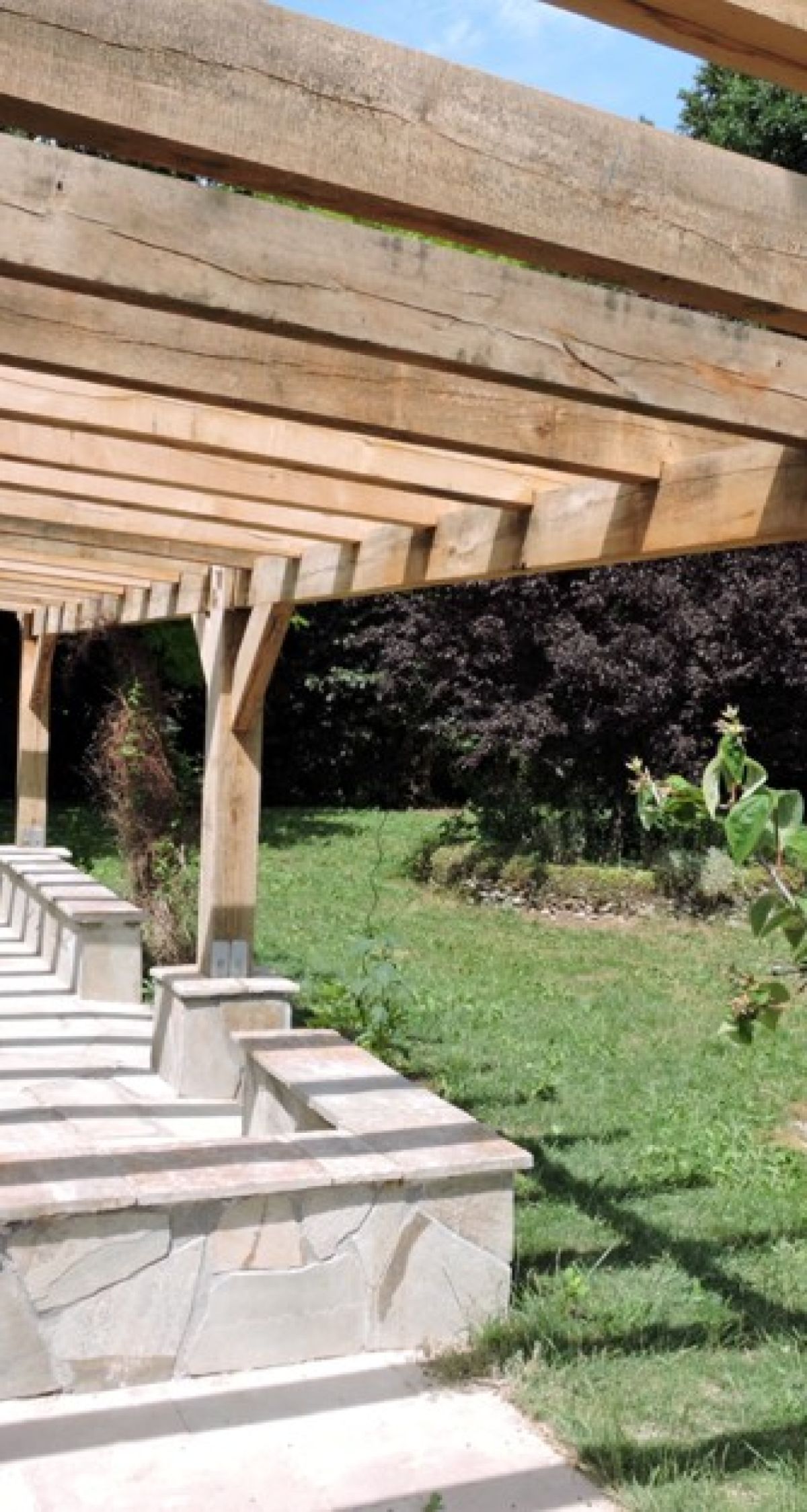 Holzpergola