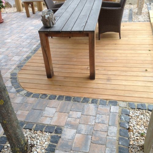 Terrassendielen Eiche 